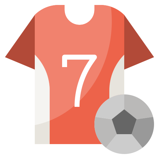 maillot de football Icône gratuit maillot de football Icône gratuit