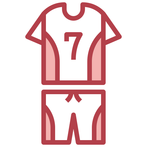 uniforme de futebol grátis ícone uniforme de futebol grátis ícone