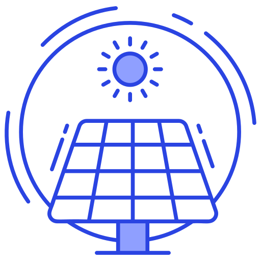 panel solar icono gratis