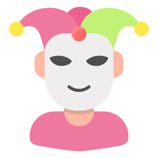 bouffon Icône gratuit bouffon Icône gratuit