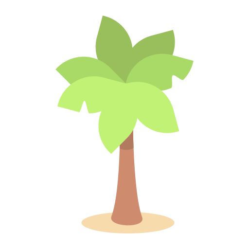 palmera icono gratis