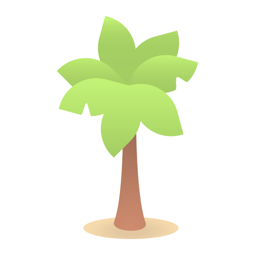 palmera icono gratis