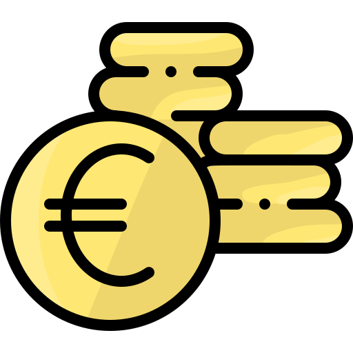 euro icono gratis