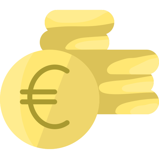 euro icono gratis