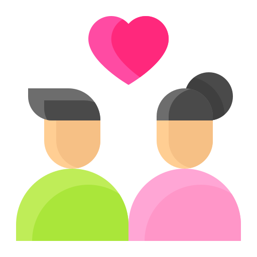 pareja icono gratis