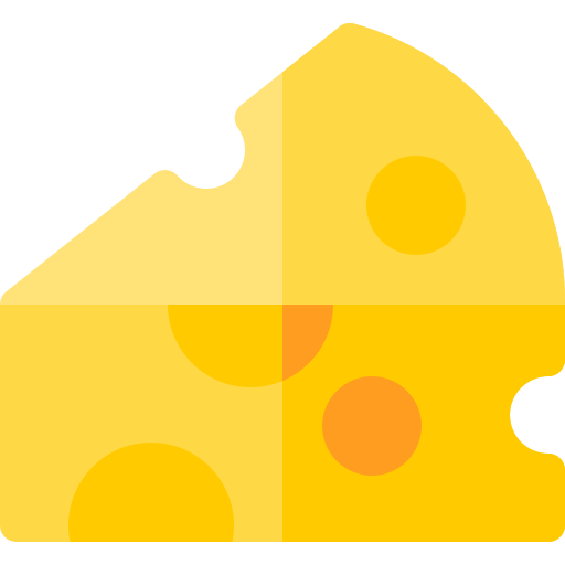 Cheese Basic Rounded Flat icon