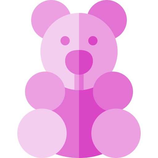 Gummy bear Basic Rounded Flat icon