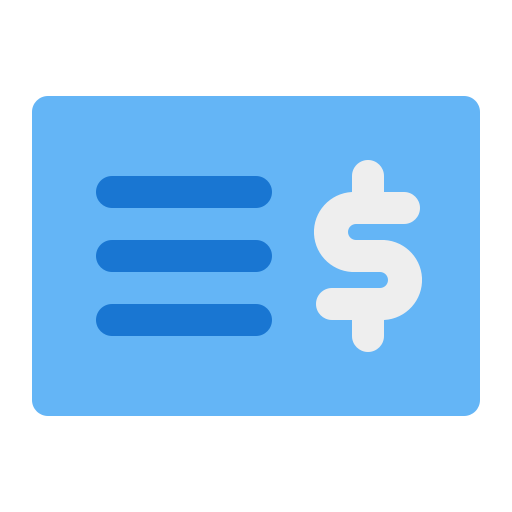 Invoice Generic Flat icon