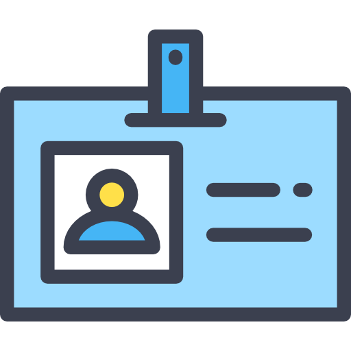 Business cards free icon