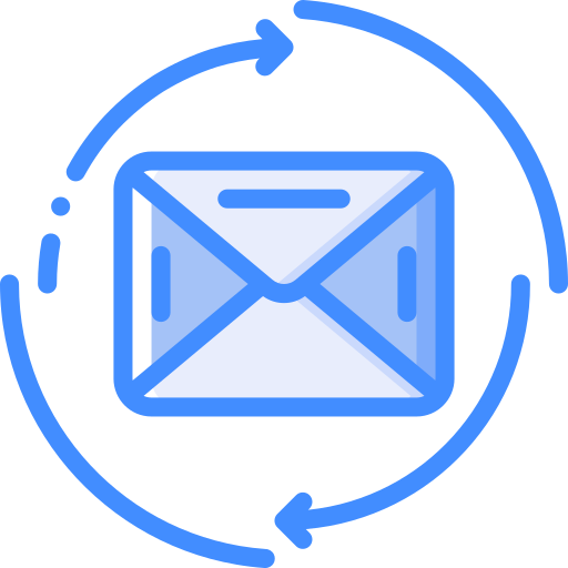 Message Basic Miscellany Blue icon