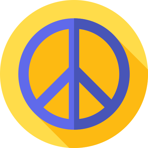 Peace symbol free icon Peace symbol free icon