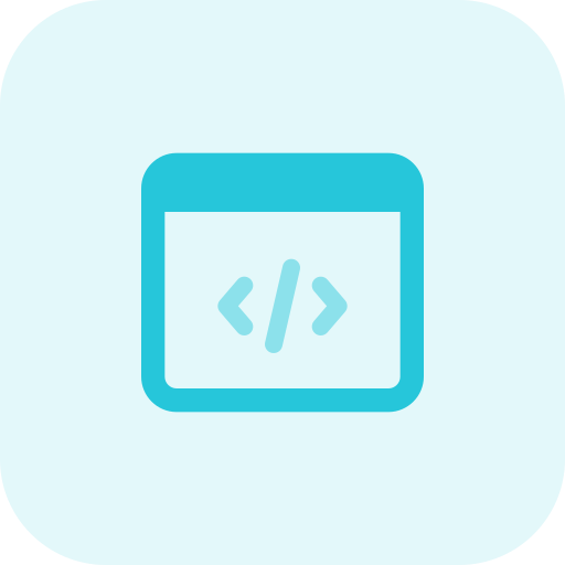 programación web icono gratis