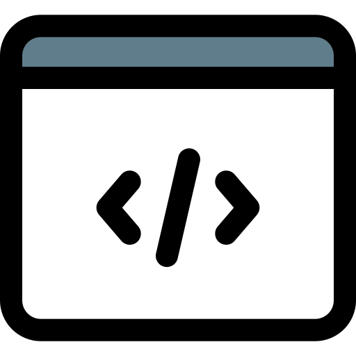 programación web icono gratis