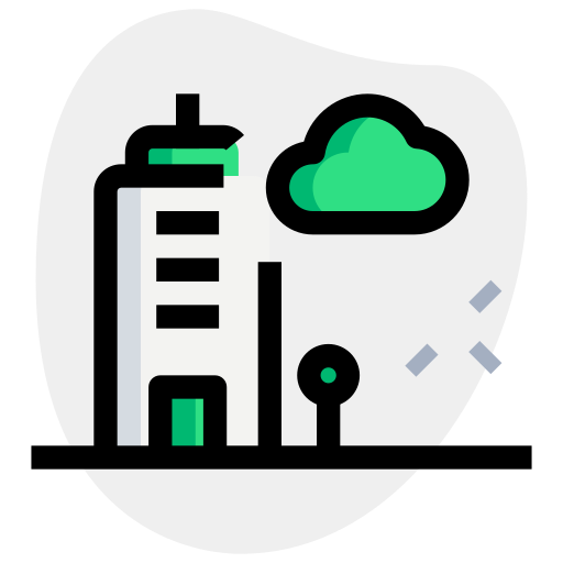 Office building Generic Rounded Shapes icon