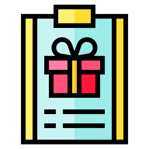 liste de cadeaux Icône gratuit liste de cadeaux Icône gratuit