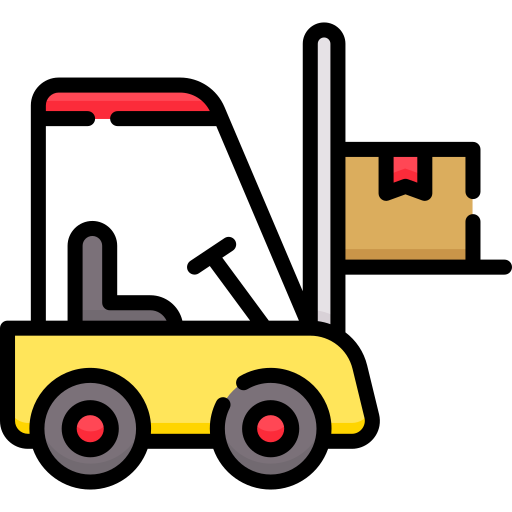 Forklift Special Lineal color icon