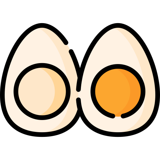 gekochtes ei kostenlos Icon gekochtes ei kostenlos Icon