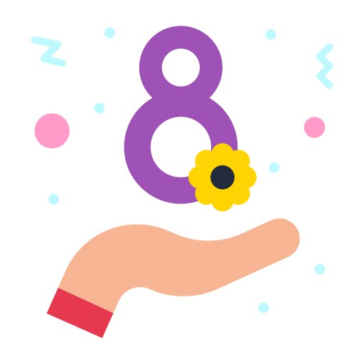 Женский день бесплатно иконка