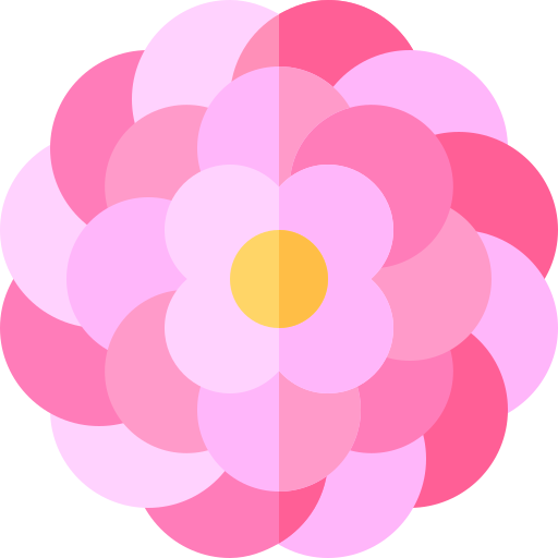 Camellia Basic Rounded Flat icon