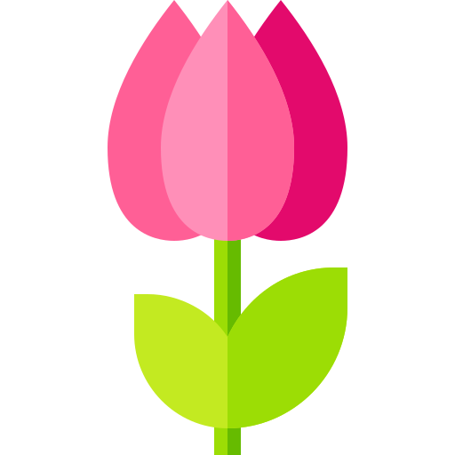 Flower Basic Straight Flat icon