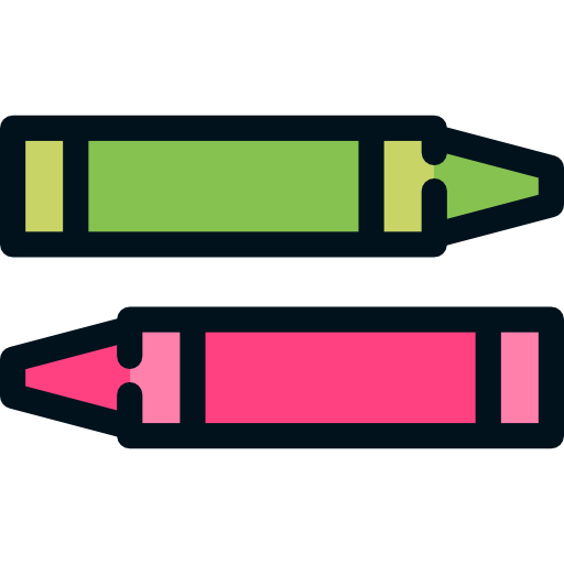 Colouring - Free education icons