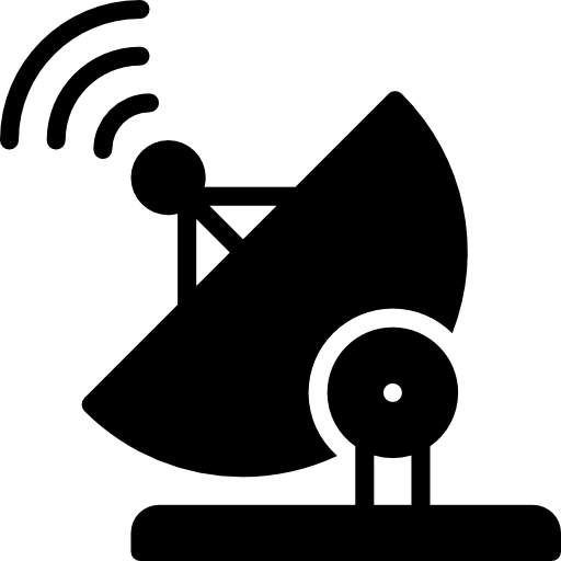 antena parabólica icono gratis