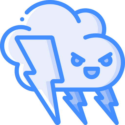 Thunderstorm free icon Thunderstorm free icon