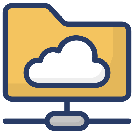 computación en la nube icono gratis