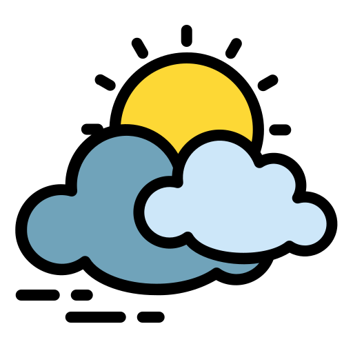 Sunny Generic Outline Color icon