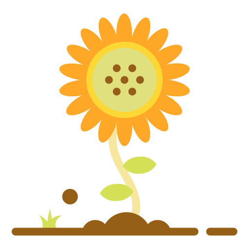 girasol icono gratis