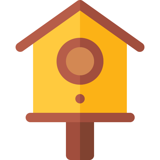 pajarera icono gratis