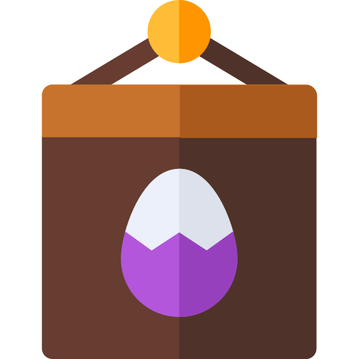 día de pascua icono gratis