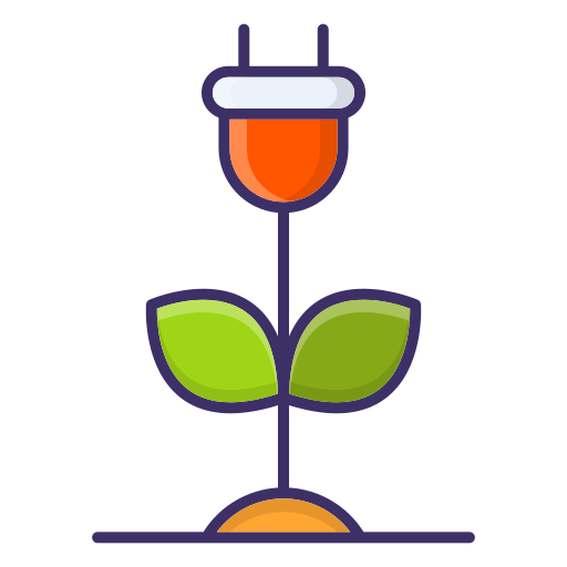 Зеленая энергия бесплатно иконка