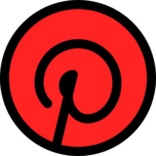 pinterest Icône gratuit pinterest Icône gratuit