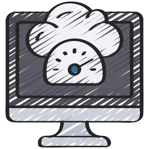 computación en la nube icono gratis