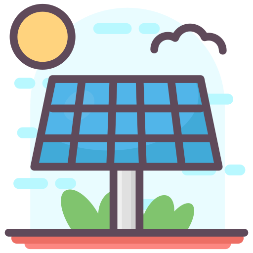 panel solar icono gratis