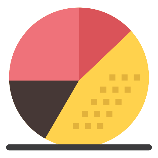 gráfico circular icono gratis