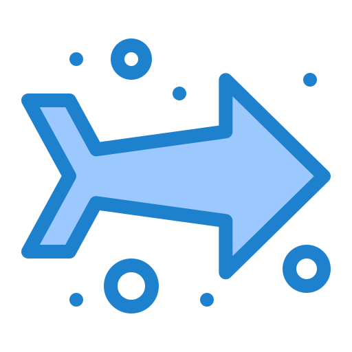 flecha correcta icono gratis