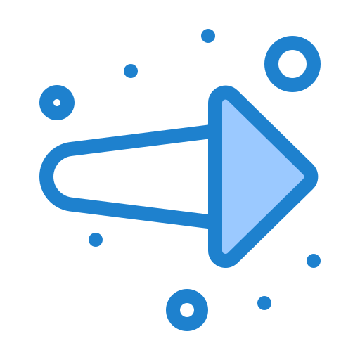 flecha correcta icono gratis