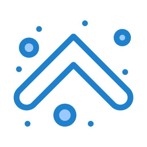 flecha arriba icono gratis