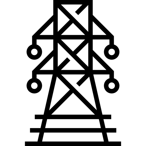elektrischer turm kostenlos Icon