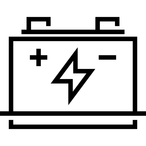 Battery Detailed Straight Lineal icon