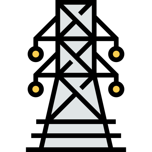 elektrischer turm kostenlos Icon elektrischer turm kostenlos Icon