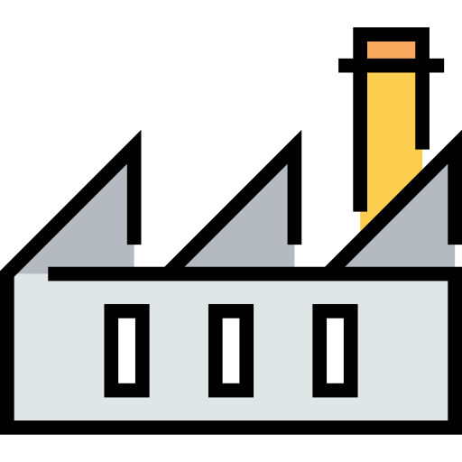 Factory Detailed Straight Lineal color icon