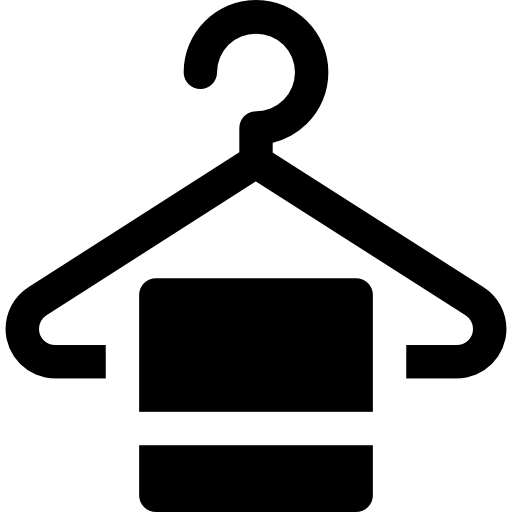 Hanger Basic Rounded Filled icon