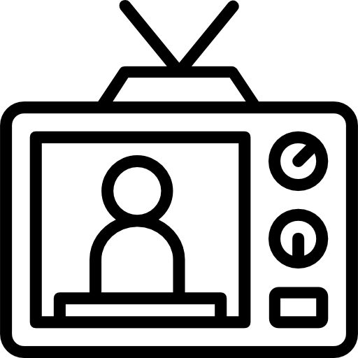 televisión icono gratis