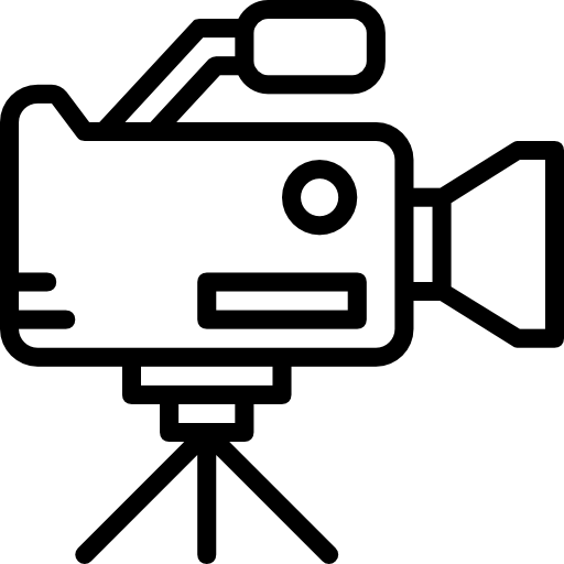 camara de video icono gratis