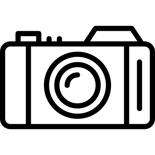 cámara fotográfica icono gratis