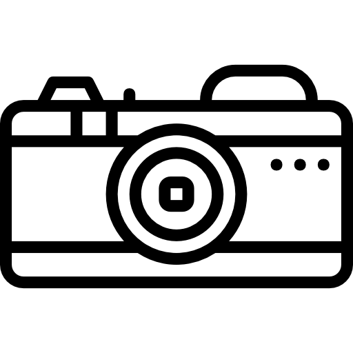 cámara fotográfica icono gratis