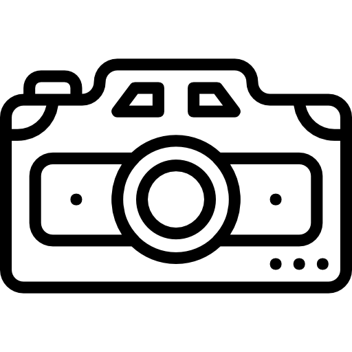 cámara fotográfica icono gratis